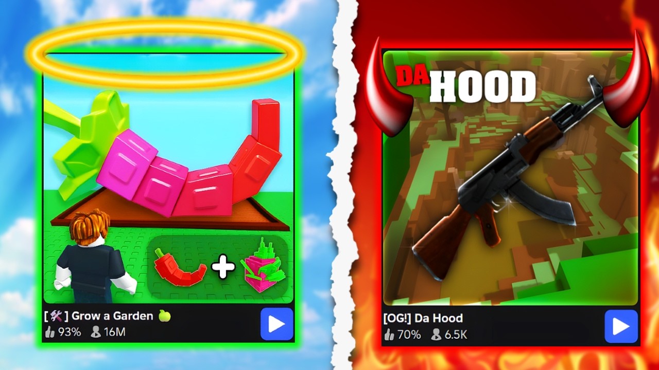 Самые любимые и самые ненавистные игры Roblox