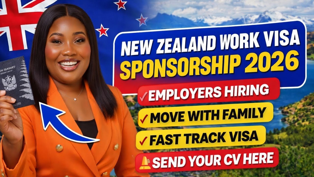 Move To New Zealand With A Free Work Visa Sponsorship In 2026