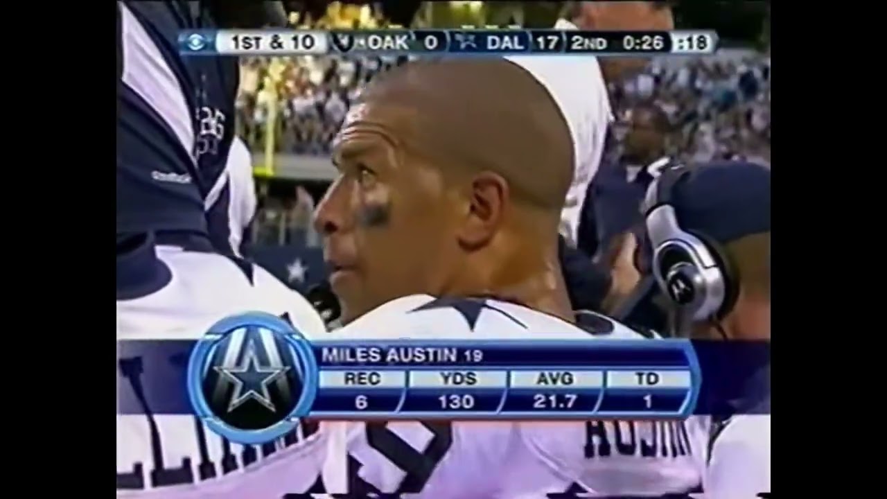 11/26/09: Raiders vs Cowboys Full Game Highlights: 1ST THANKSGIVING GAME IN AT&T STADIUM! 