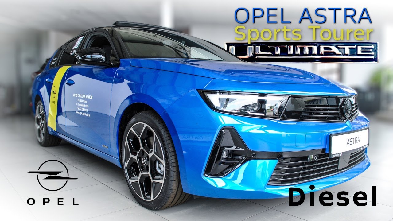 OPEL ASTRA ST (Sports Tourer) TOP WERSJA ULTIMATE - diesel