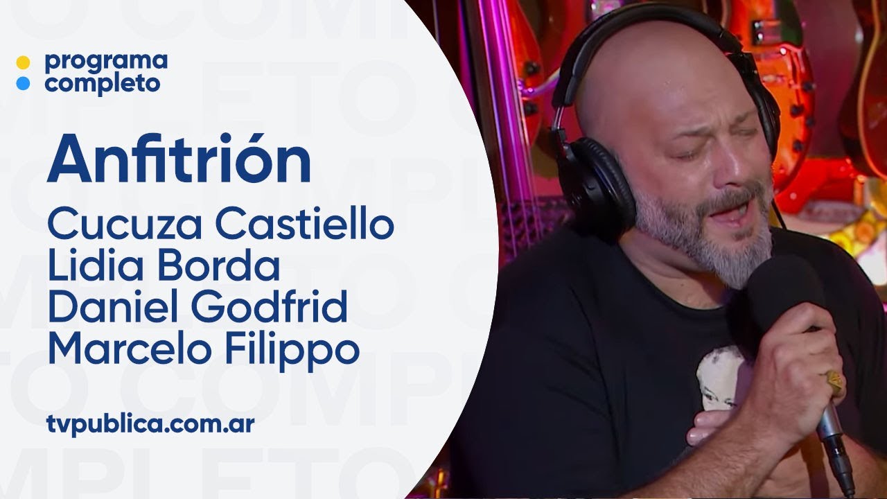 Cucuza Castiello, Lidia Borda, Daniel Godfrid y Marcelo Filippo - Anfitrión, Lito Vitale
