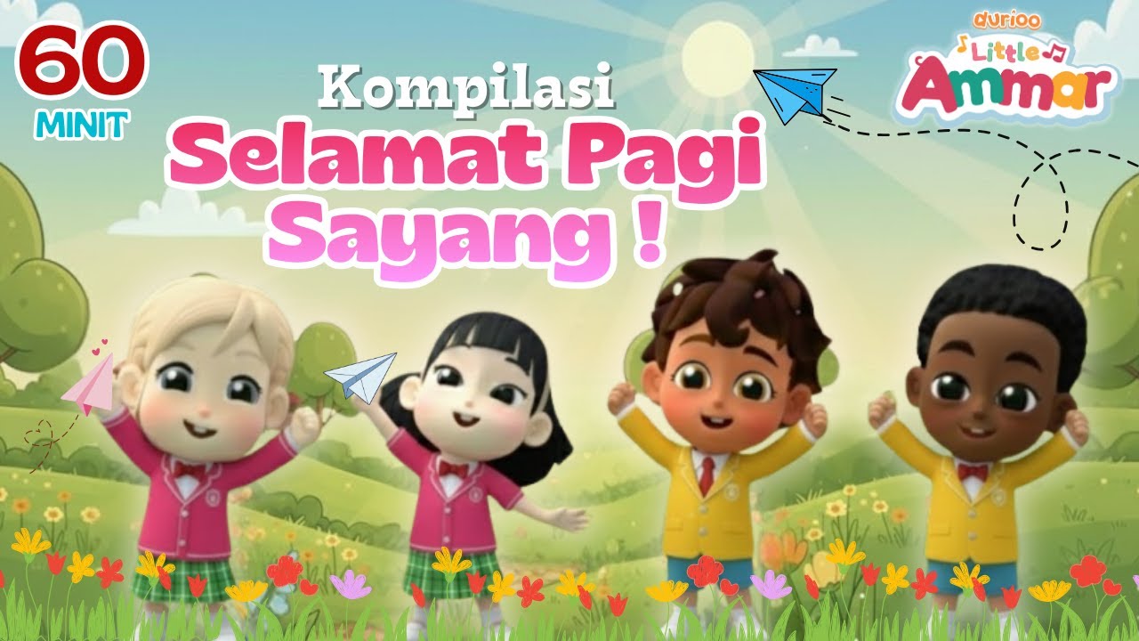 ⛅ Selamat Pagi Sayang! ✨Little Ammar Circle Time 💖 | 60 Minit Durioo+ Pengasas Omar & Hana
