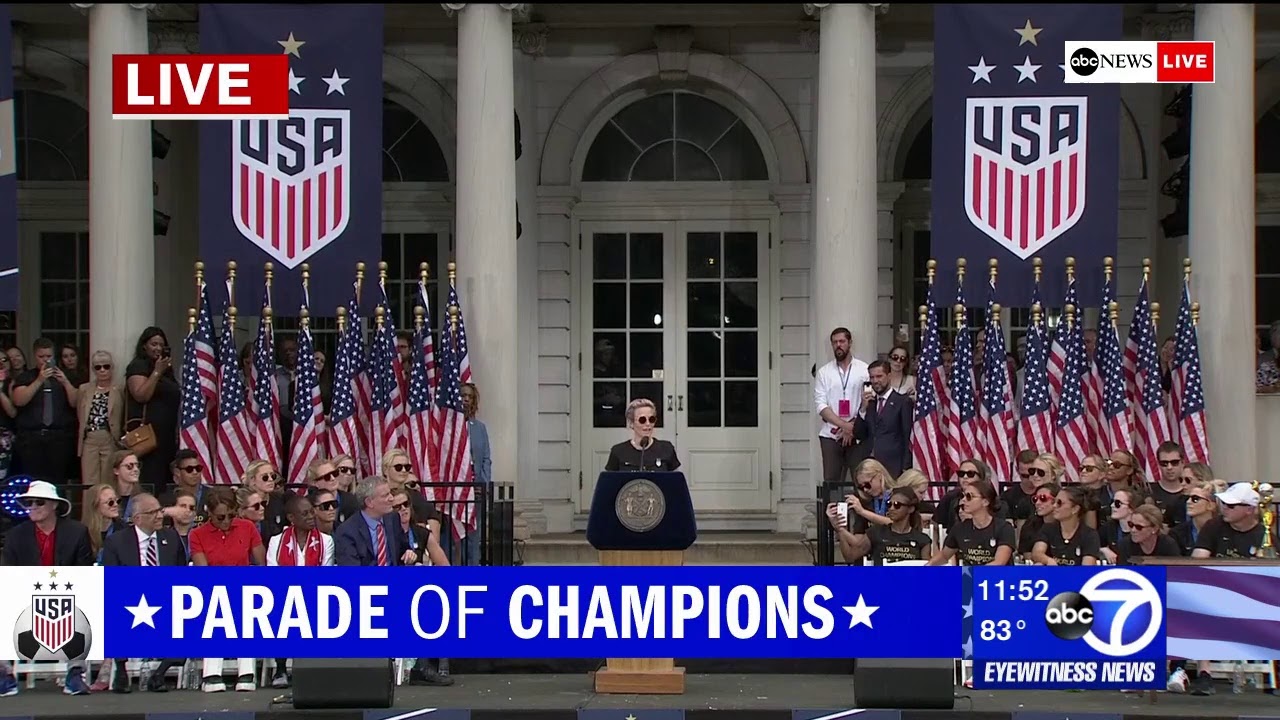 WATCH LIVE - Women's World Cup 2019: US National team championship parade in NYC | ABC News