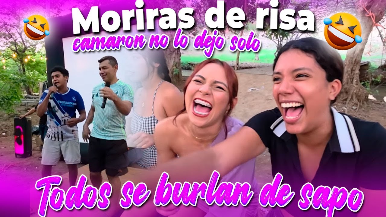 SAPO SI NOS HIZO REIR CON SU CANTO🤣 le pusieron KARAOKE y no sabe leer y no se puede la canción 🤣