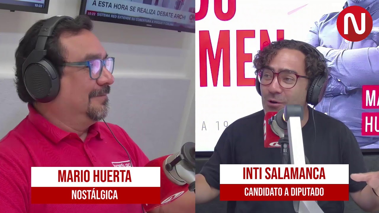 Inti Salamanca, candidato a diputado en Nost&aacute;lgica, 04 noviembre de 2025