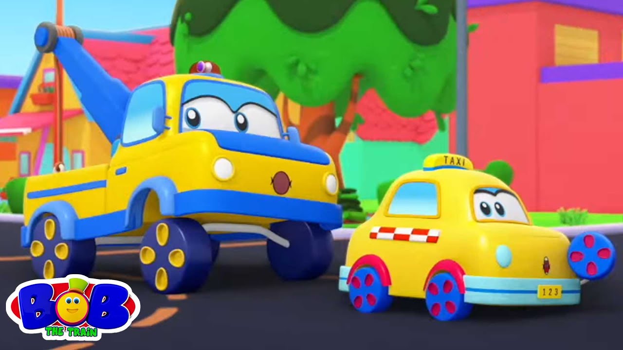 Bob Tren şarkısı + Daha Fazla Çocuklar için Sokak Taşıtları Tekerlemeleri