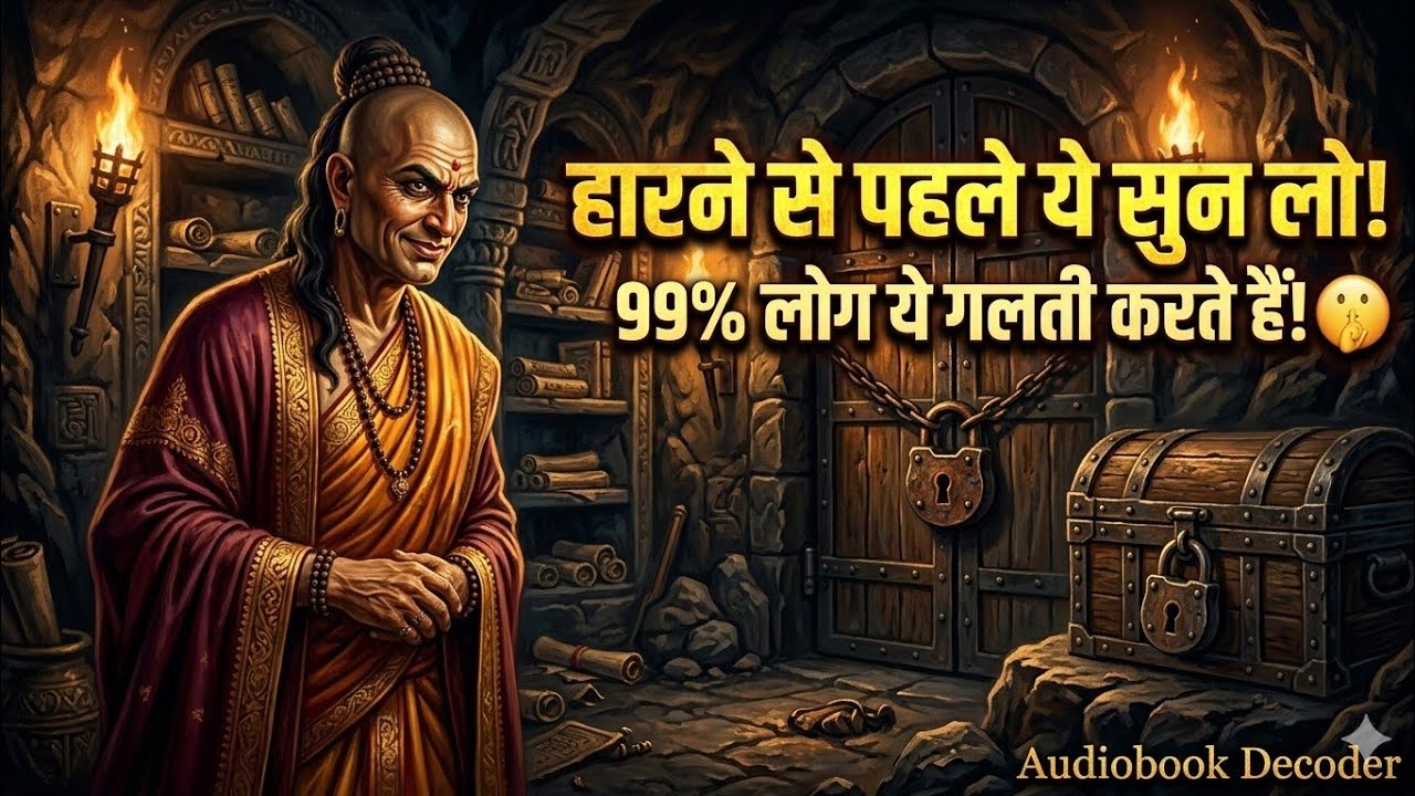 Chanakya Niti: बर्बाद होने से पहले ये 3 कड़वे सच सुन लो! 🤫| #ChanakyaNeeti2026 #motivation