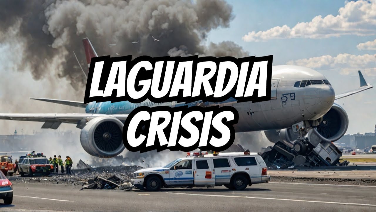 RYAN AIR Boeing 777 Crash Lands at LaGuardia Airport