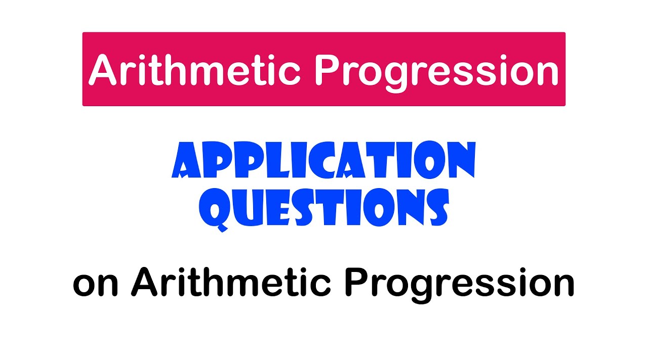 Application of Arithmetic Progression (AP) - Sequence and Series | SHS 2 CORE MATH