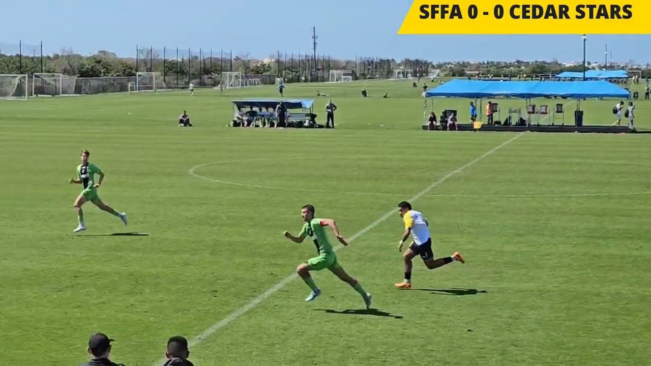 SFFA 07 U17 MLS Next plays to a draw with Bergen Cedar Stars Academy U17 MLS Next 2/23/2024