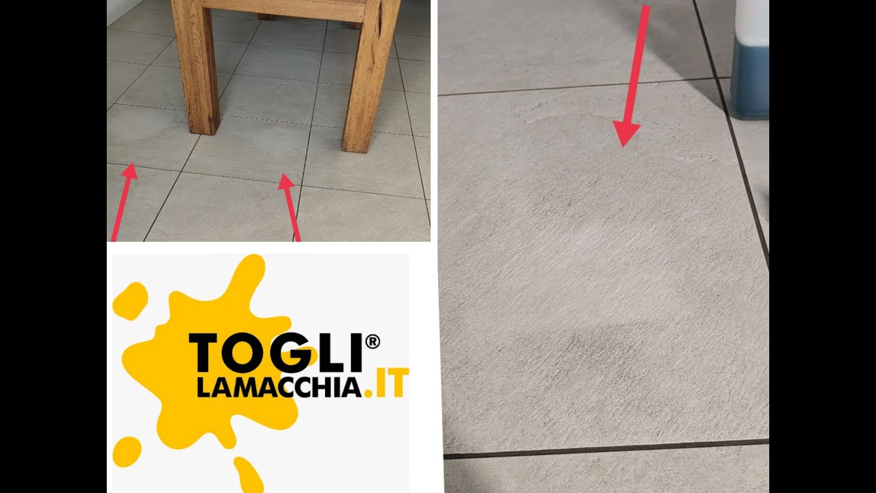 Le Macchie, TOGLI LA MACCHIA chiara dal Gres strutturato