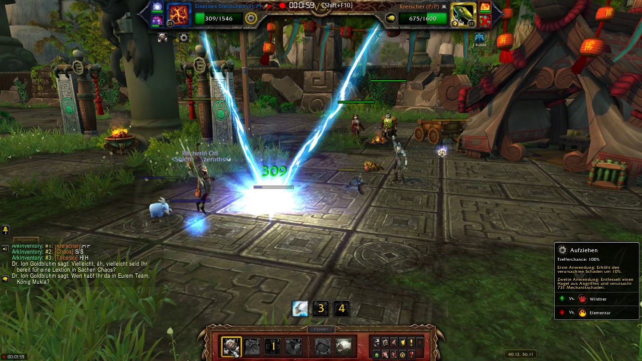 WoW   World of Warcraft   Dr Ion Goldbluhm mit Plüschelekk