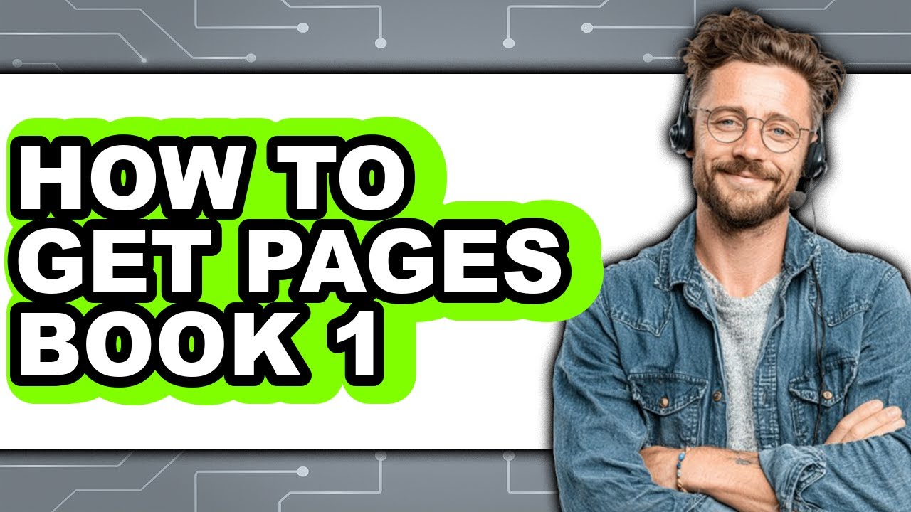 How to Get Pages Book 1 (only Way)