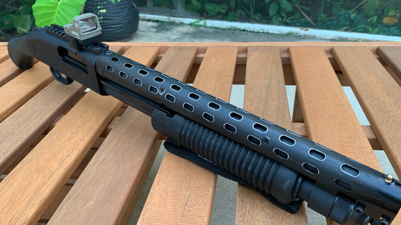 Steel Mossberg 590 Shockwave Heat Shield Barrel Shroud Installation Tips NO MODS NEEDED!!