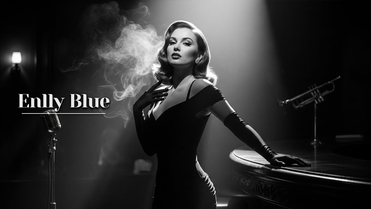 Enlly Blue - Whispers in the Smoke | Vintage Soul Blues (Late-Night Barroom Mood, 1950s Slow Groove)