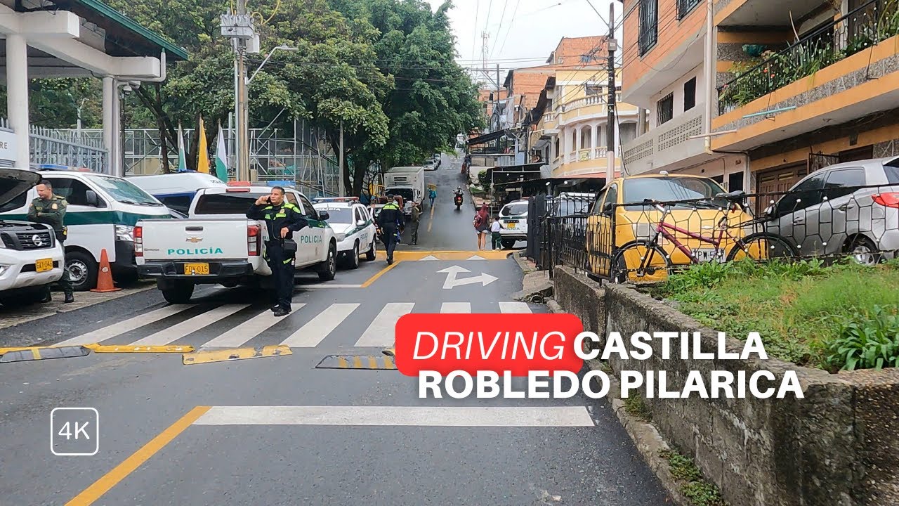 4K Medellín Barrios Castilla López de mesa Alfonso López Robledo Driving 🇨🇴 Sin Destino