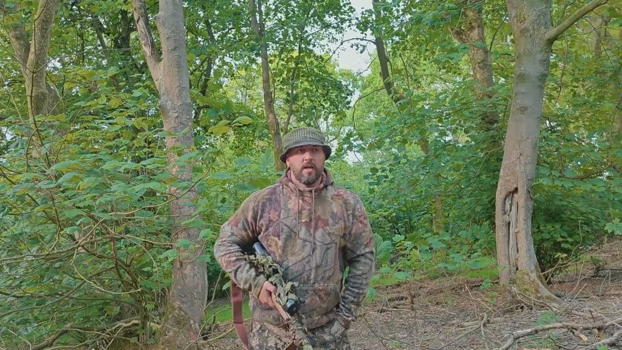 Ghillied up corvid pest control with the CZ 452 22LR