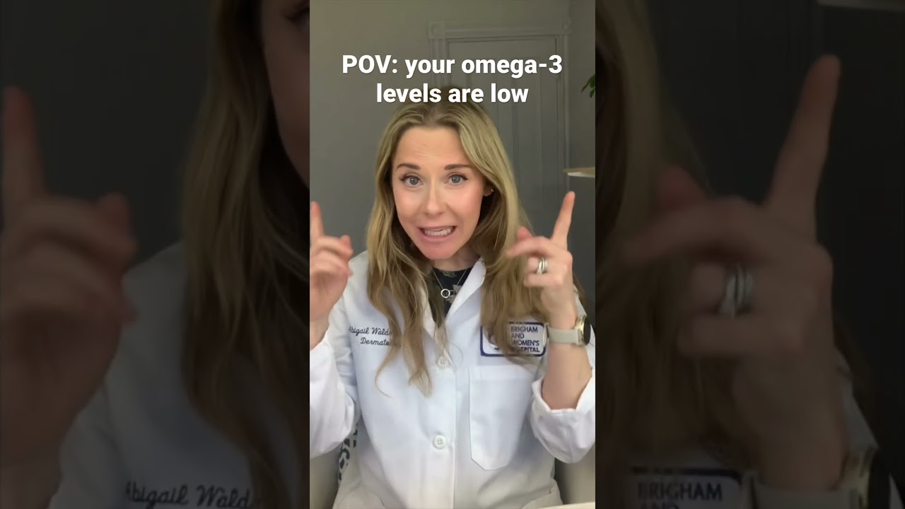 A diet high in omega-3 fatty acids can improve eczema, dry skin, and acne #acne #eczema #omega3