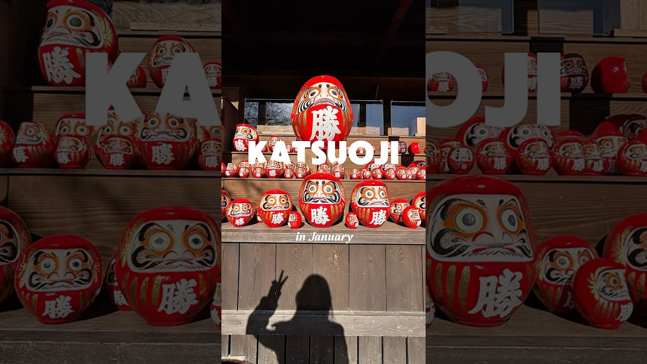 New Year at Katsuoji Temple, Osaka (Hatsumode)
