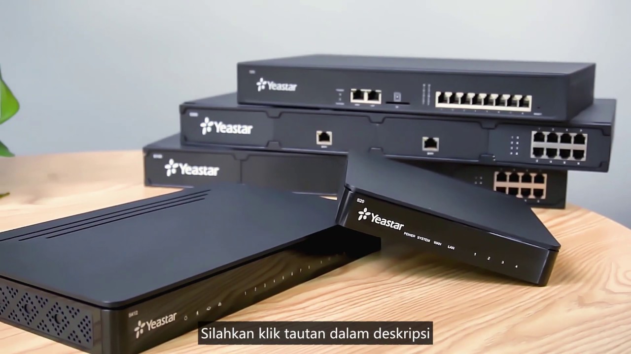 Sistem teleponi IP-PBX dari Yeastar S-series VoIP PBX  | Bahasa Indonesia