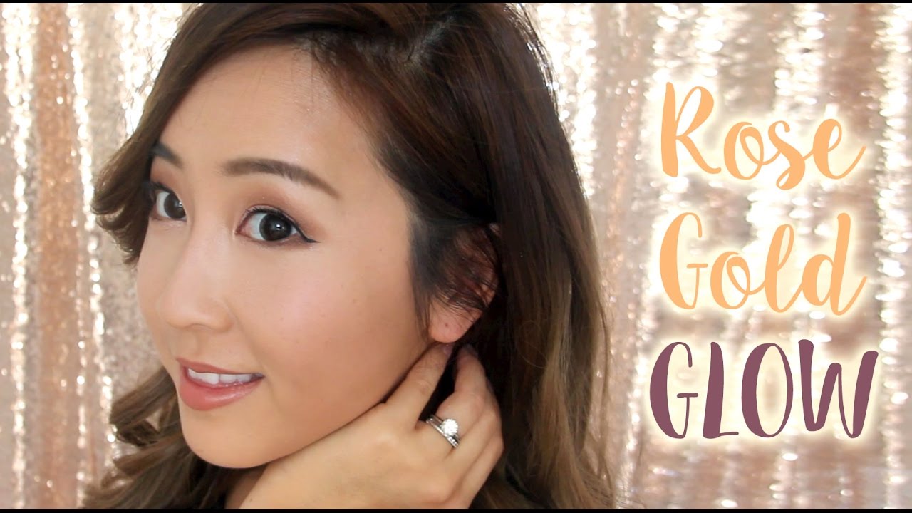 GRWM | Rose Gold Glow Makeup + My Fake Job
