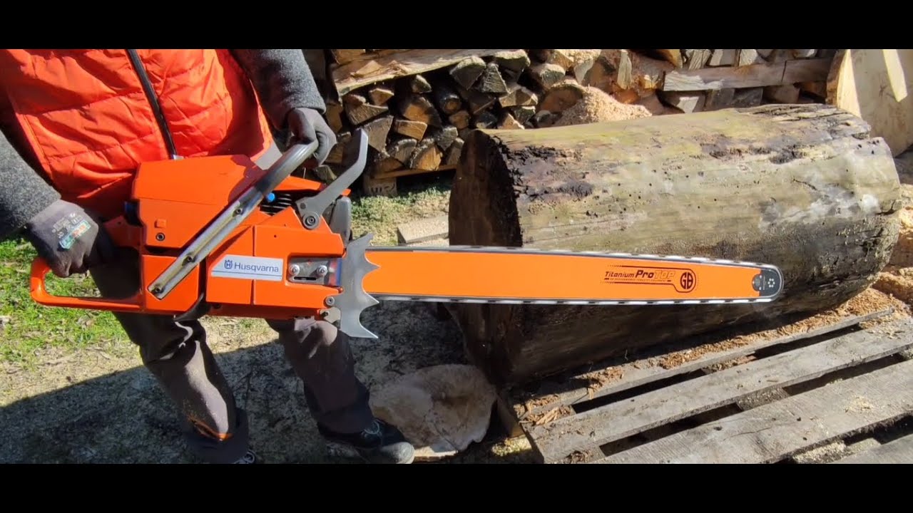 Husqvarna 3120XP noodling with 42