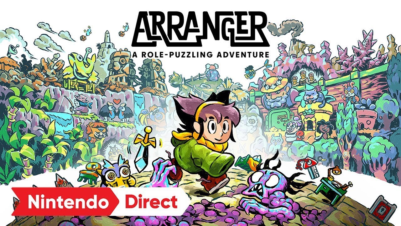 Arranger: A Role-Puzzling Adventure - Reveal Trailer - Nintendo Switch