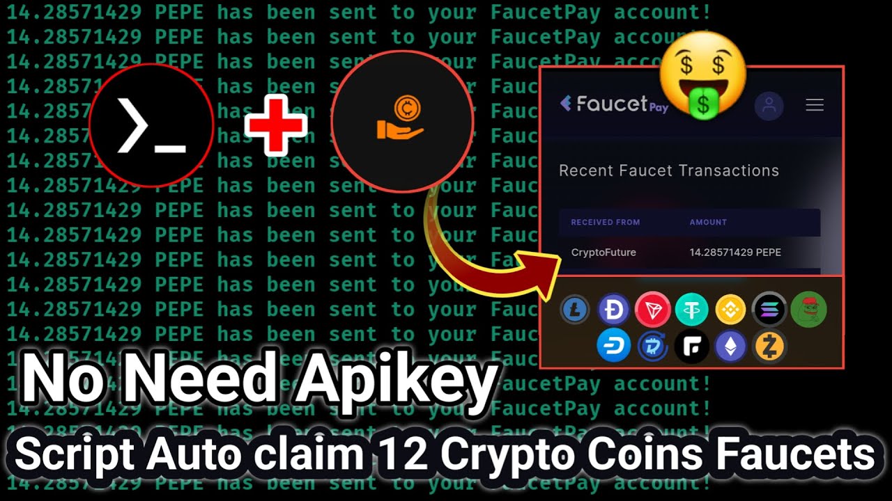 Script Multicoin Earning Auto Via Termux 2025 - Auto Claim 12 Faucet - Bypass Captcha without Apikey
