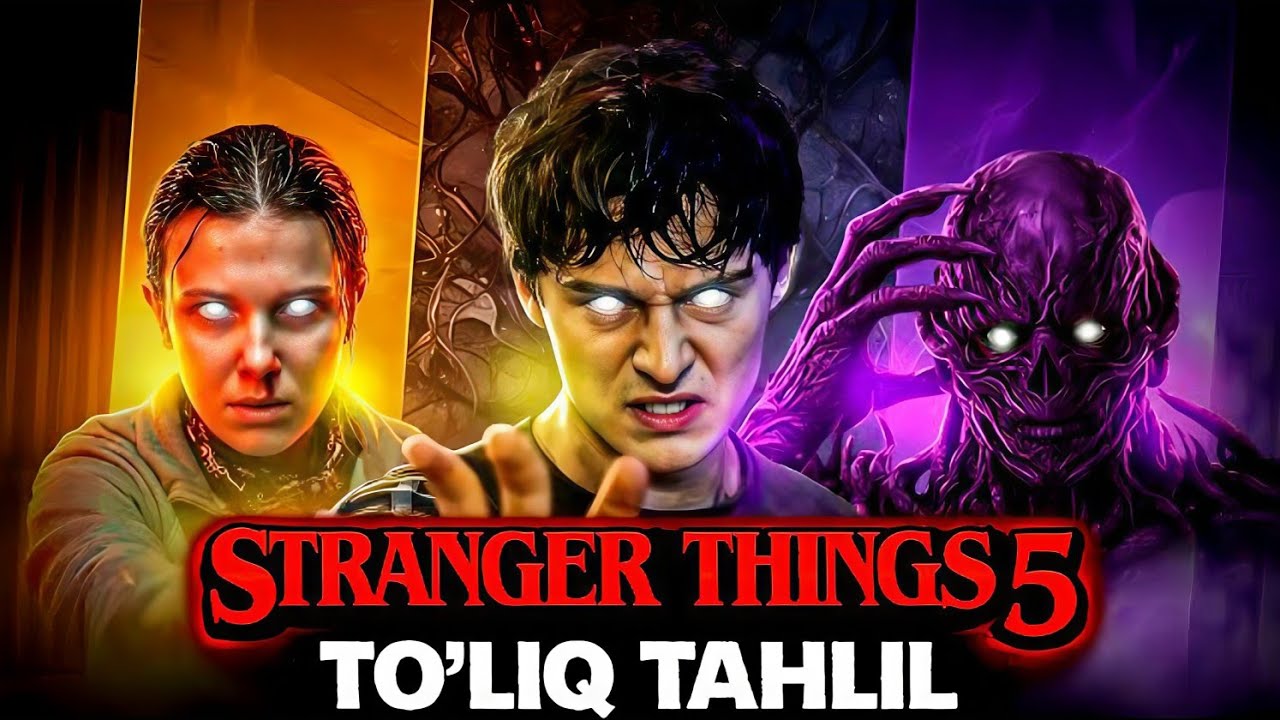 G'alati Narsalar 5-Sezon | To'liq Tahlil | 6-Sezon chiqadimi? O'zbek Tilida.