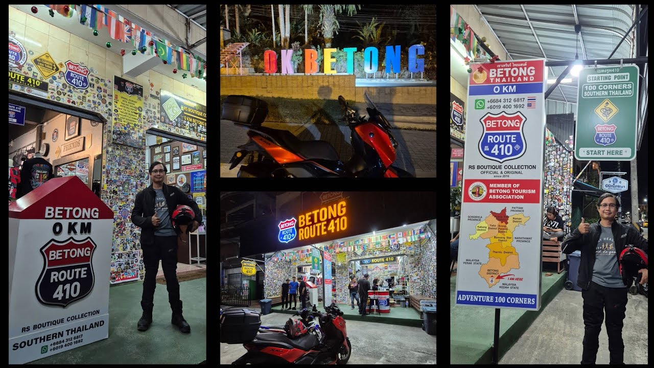 Phatthalung to Betong Route 410 conquering 100 corners in the dark solo SAFELY! 07Feb2026 Pt3 