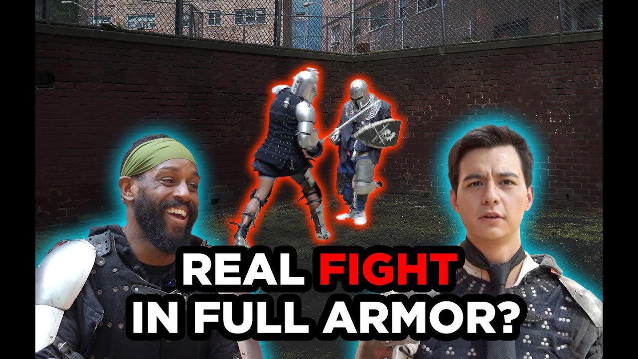 I tried FIGHTING in a FULL suit of armor  - Man on the Mat