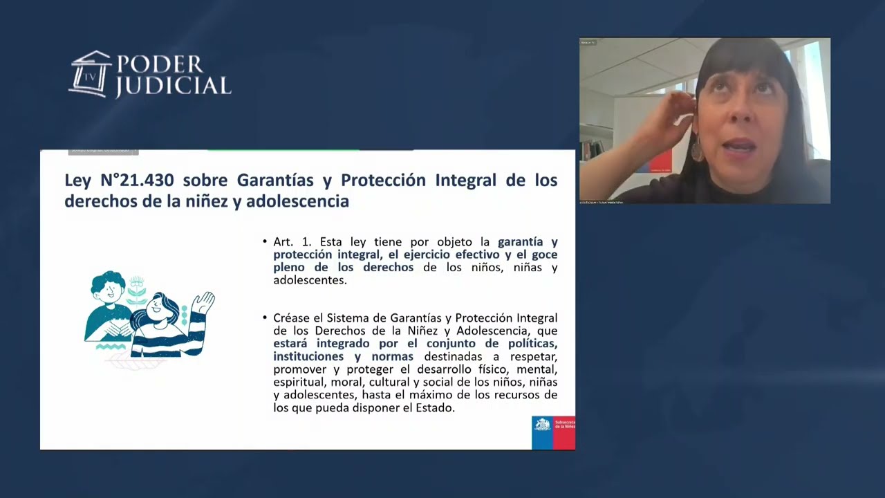 Corte de La Serena realiza charla sobre nueva ley de garantías para niños, niñas y adolescentes