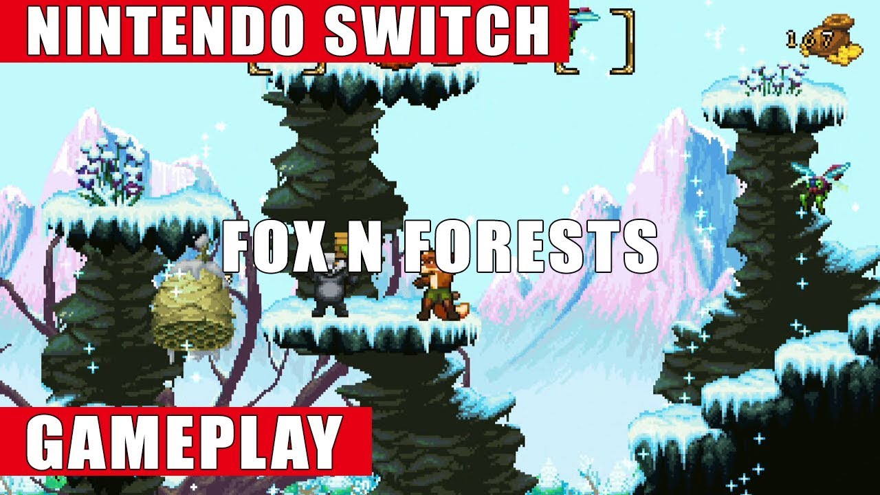 Fox n Forests Nintendo Switch Gameplay