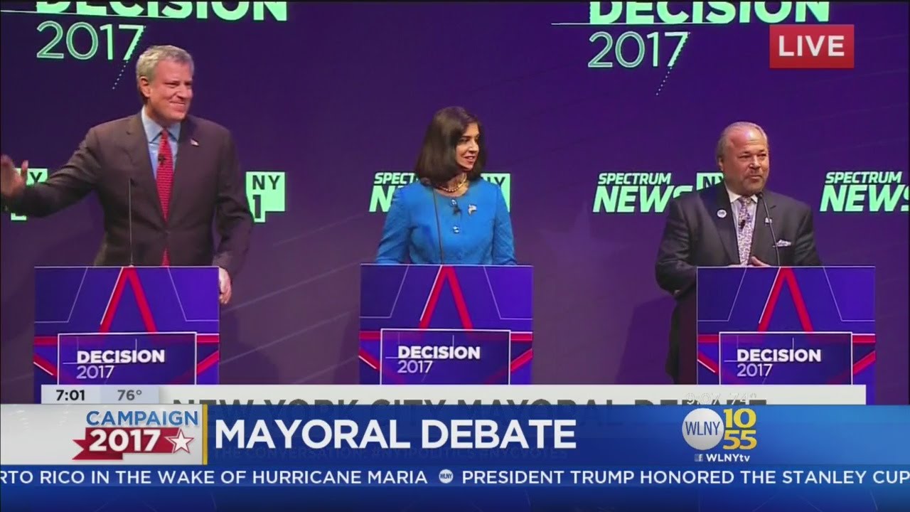 Issues And Insults Mark Mayoral Debate