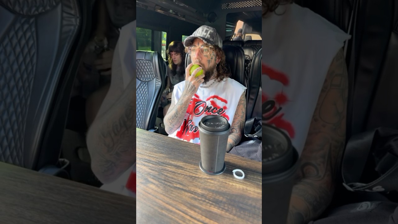 Ruby da cherry feeding scrim more apples on tour 8/7/25