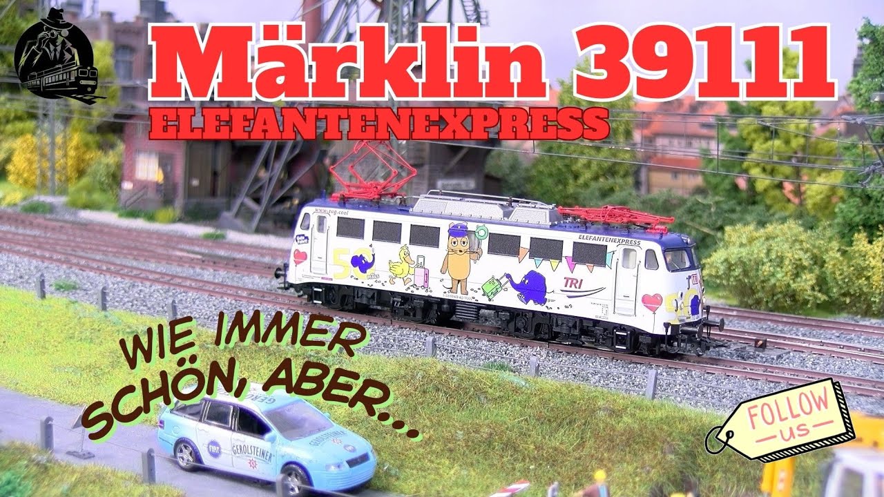 Märklin Elefantenexpress 2025 - Weihnachtsfolge mit der 39111 -  BR 110 469-4 und mehr!