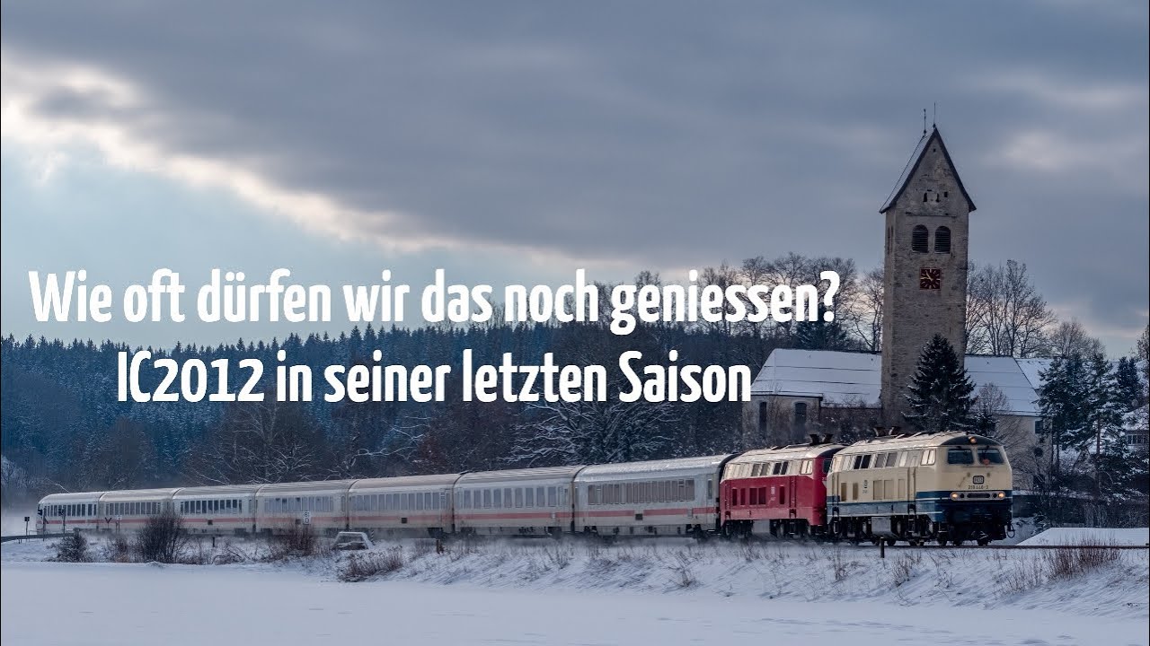 Wie oft dürfen wir das noch genießen? IC2012/13 in seiner letzten Saison