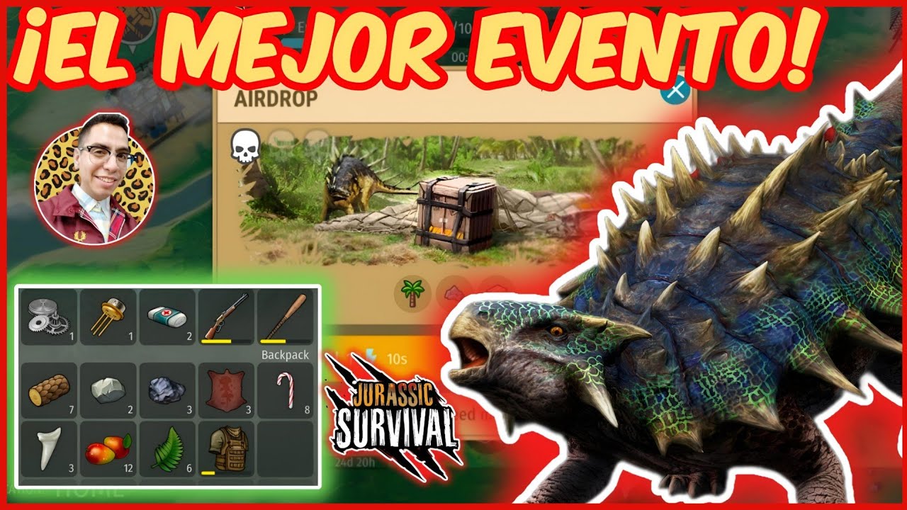 Jurassic Survival: Evento: AIRDROP fácil y rapido. Tutorial y Explicación 🤔