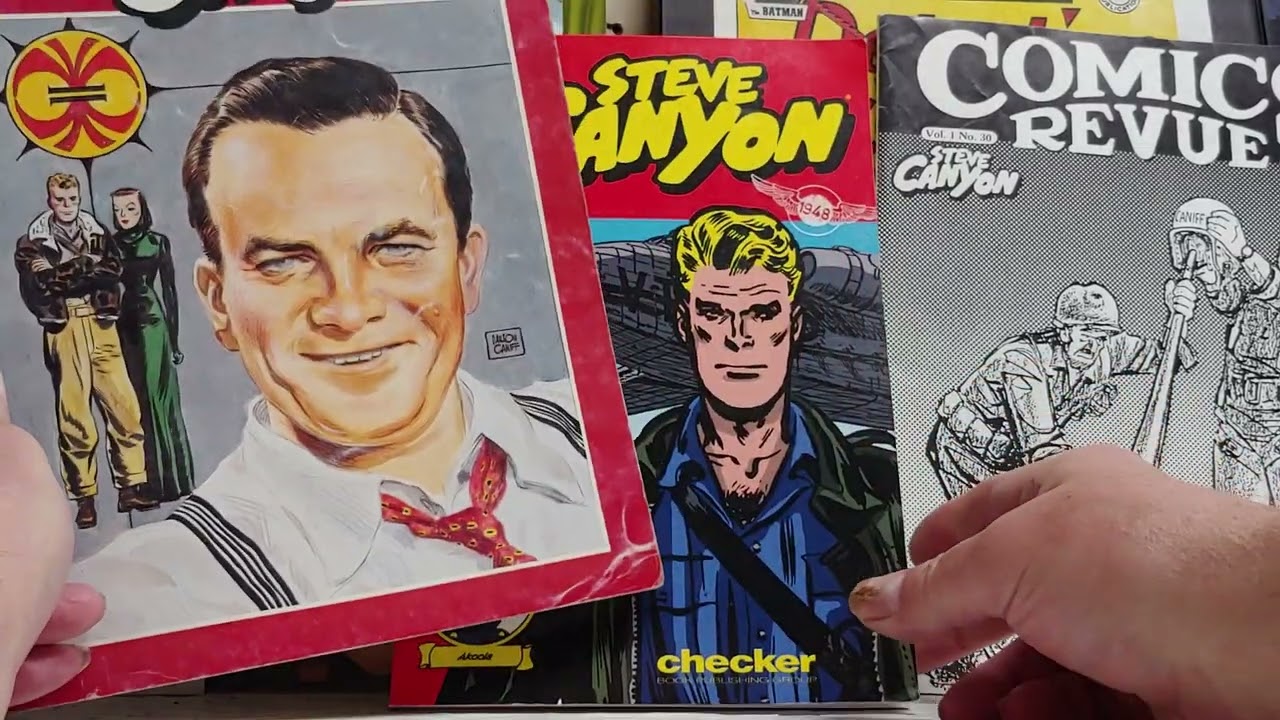 EP 407 Steve Canyon : Adventure Strip by Milton Caniff.