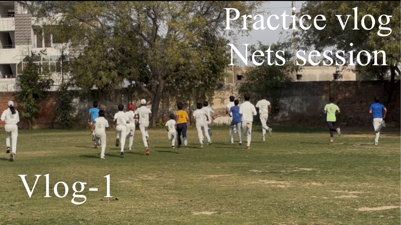 Evening nets session, practice vlog-1