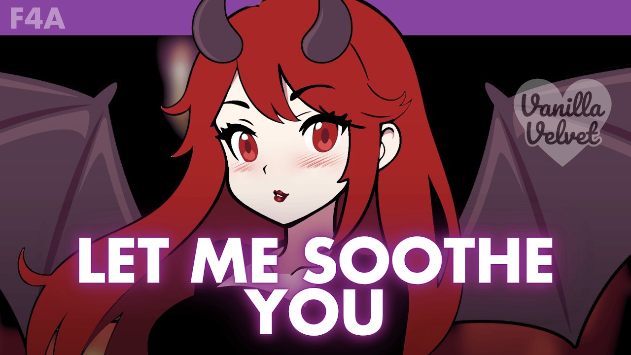 Succubus Girlfriend Feeds on You (Wholesome ASMR GF Roleplay | Flirty Kisses and Comfort)