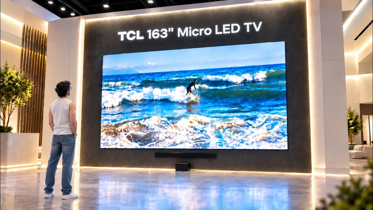 Я увидел БЕЗУМНЕЙШИЙ телевизор! &mdash; TCL 163