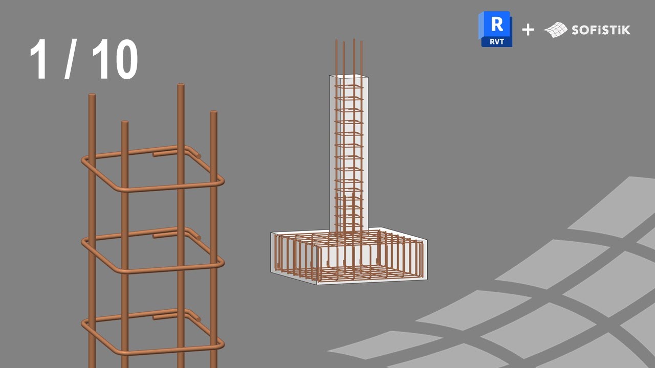 Revit + SOFiSTiK Reinforcement 1/10 - Basic Modeling