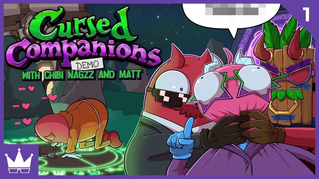 Twitch Livestream | Cursed Companions Demo w/Chibidoki, Nagzz & Axialmatt | Ep 1 [PC]