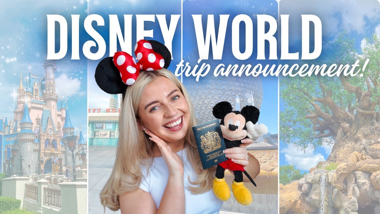 WE'RE GOING TO WALT DISNEY WORLD !! 🐭🇺🇸✨ trip announcement, dvc rental store booking process & more!