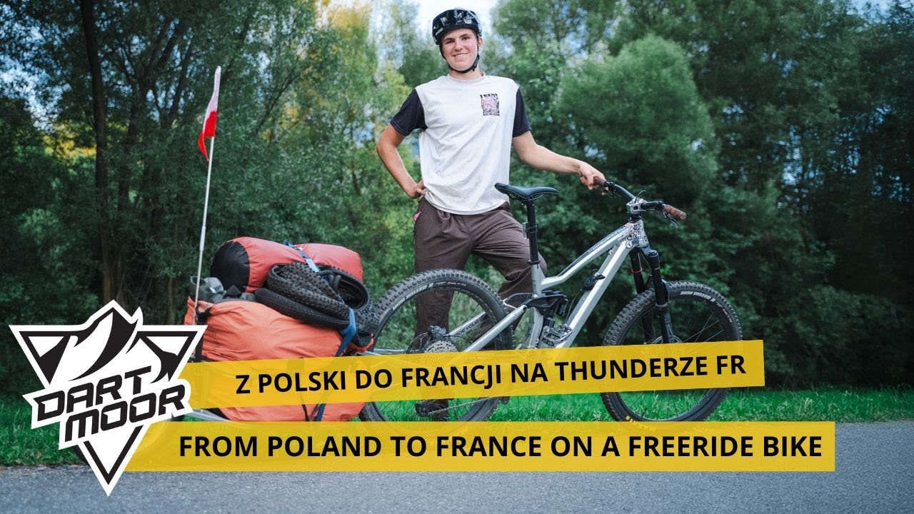 Freeride bikepacking z Polski do Francji na Thunderze FR