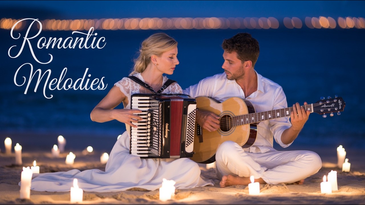 Meilleure musique romantique guitare & accordéon | Playlist espagnole & mexicaine