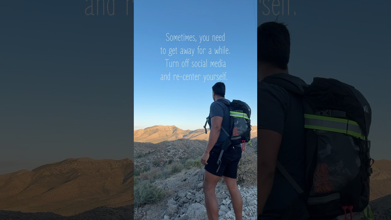 It’s ok to take a step back, to re-center yourself. That way, you’ll come back stronger. 