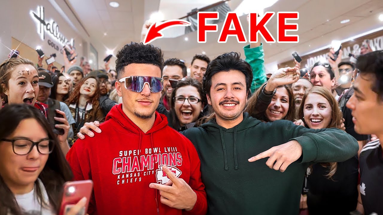 Поддельный розыгрыш Патрика Махоумса *ЗАКРЫТИЕ ТОРГОВОГО ЦЕНТРА*