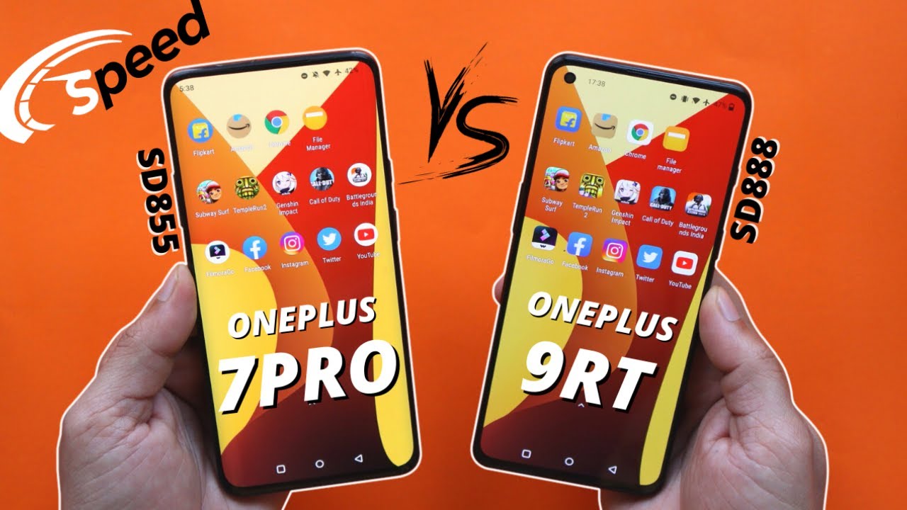 Oneplus 9RT vs Oneplus 7 PRO SPEED TEST - Snapdragon 888 vs 855 - Oneplus 7 Pro Still LEGEND⚡️⚡️⚡️